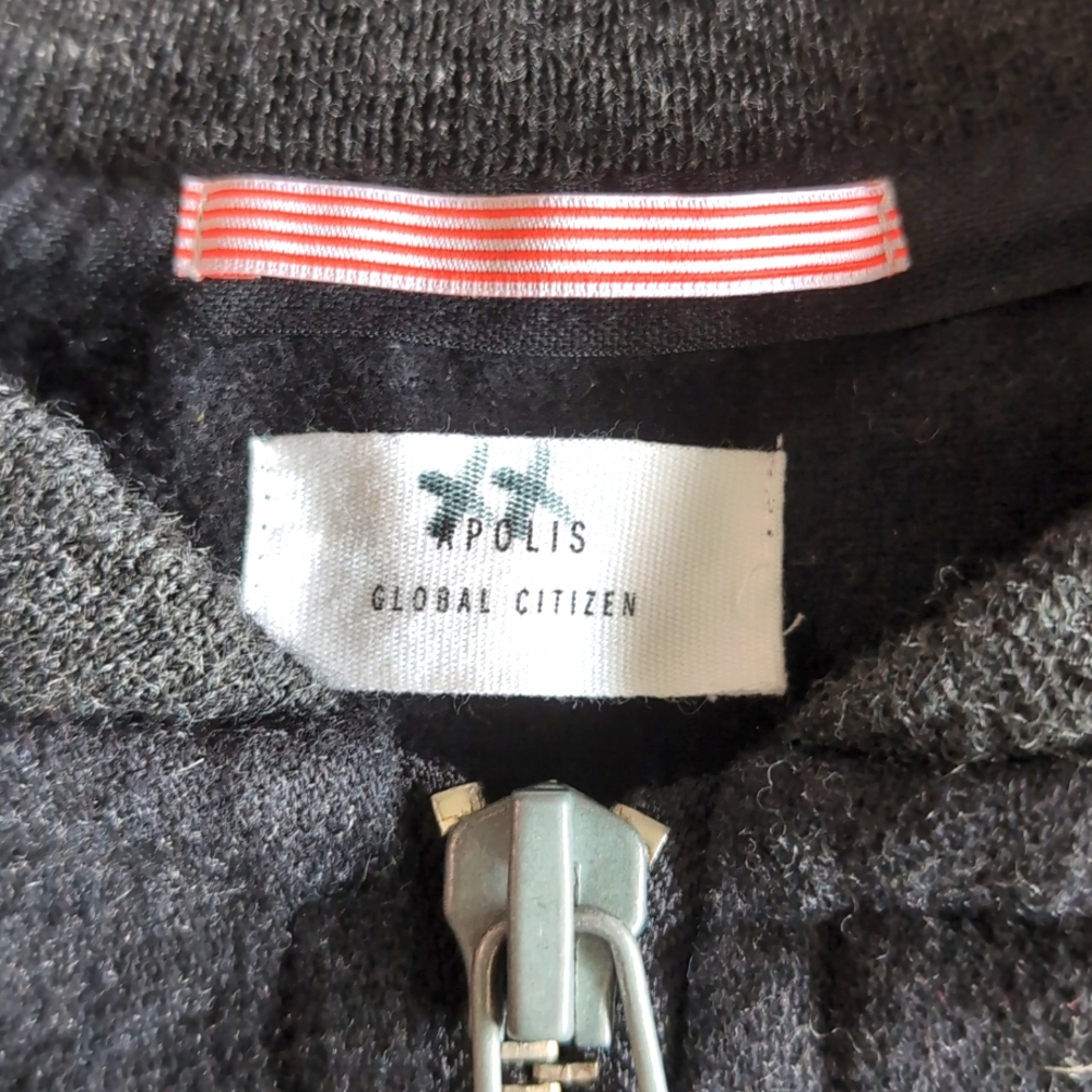 Apolis Global Citizen Wool Blend Bomber Jacket Men's Size Small - Picture 2 of 12
